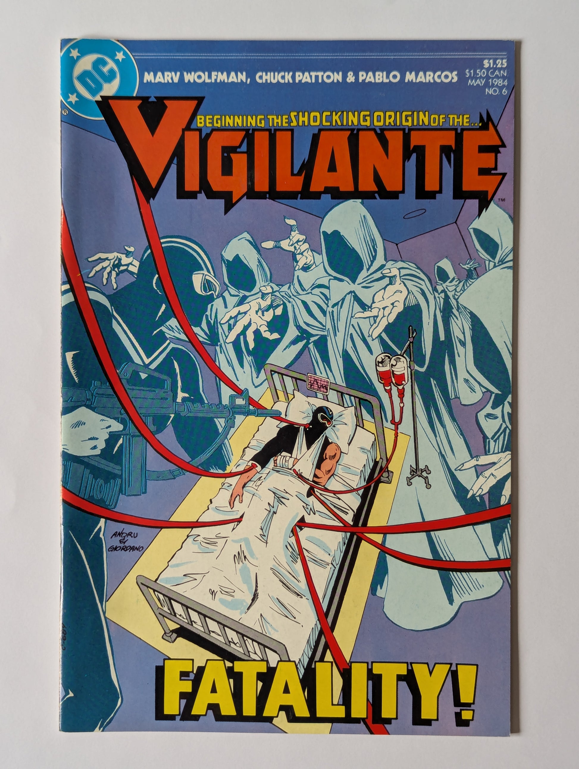 Vigilante #6 DC Comic Book