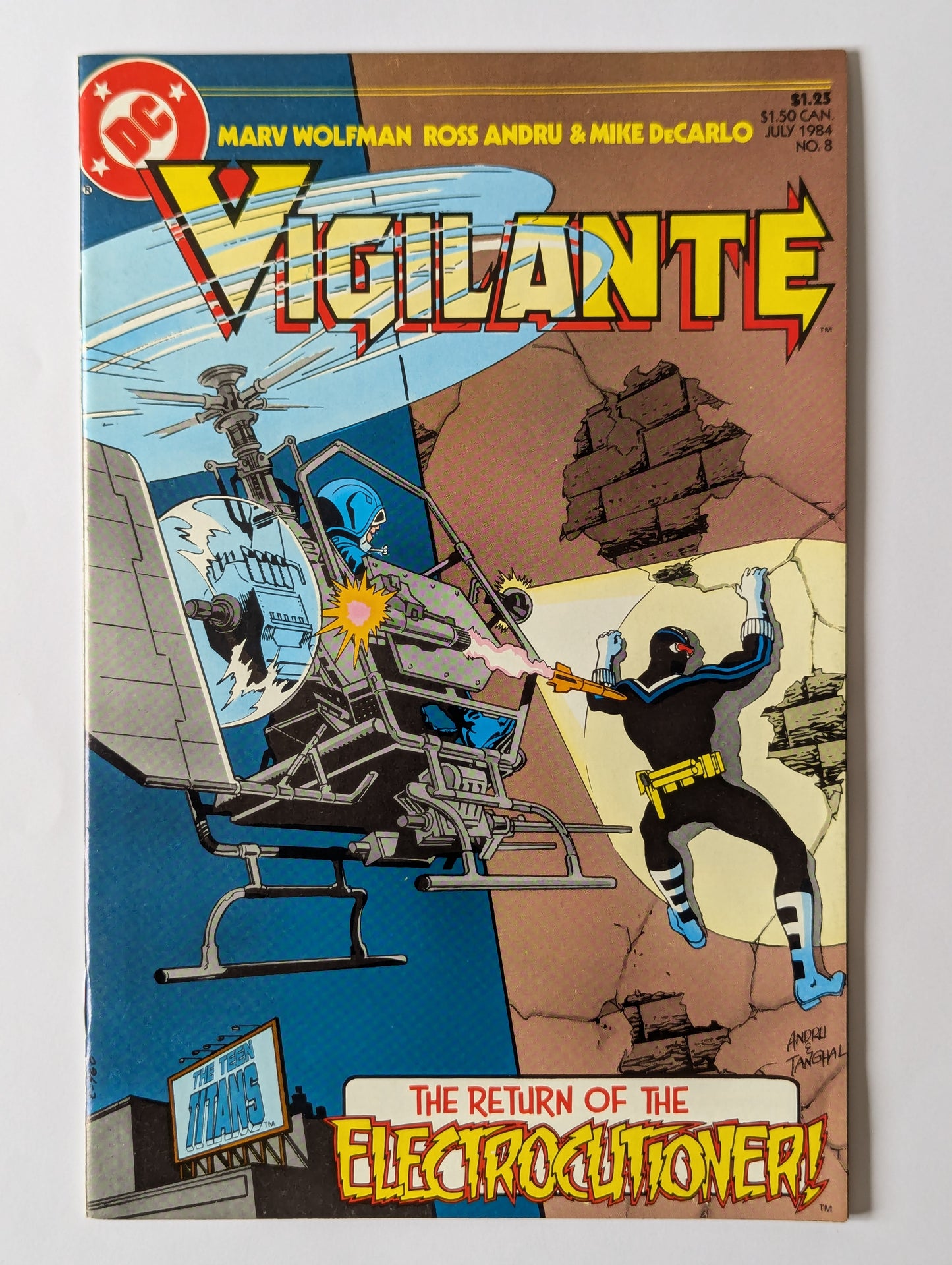 Vigilante #8 DC Comic Book