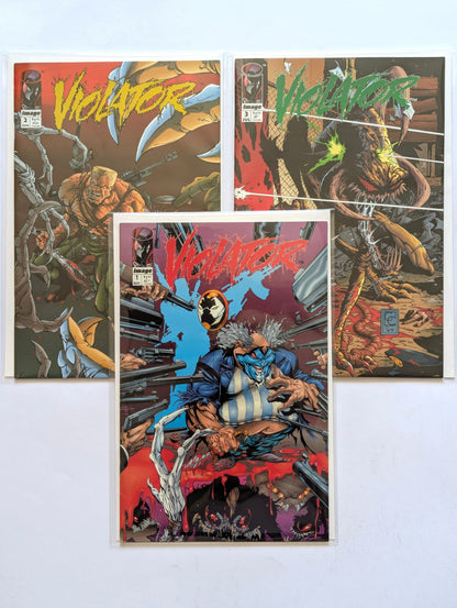 Violator #1-3 Image Limited Series Comic Book Set