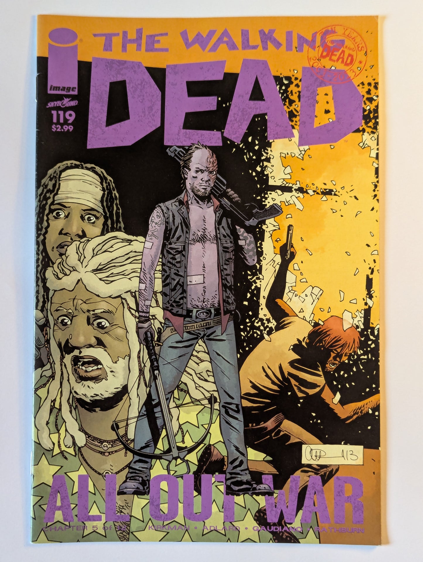 The Walking Dead #119 Image Comic Book