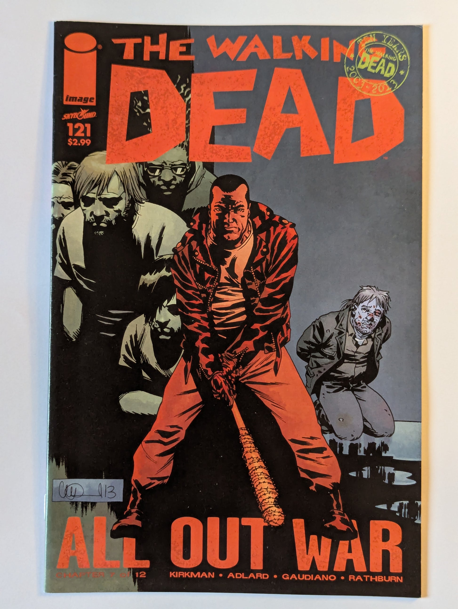 The Walking Dead #121 Image Comic Book
