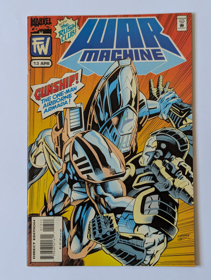 War Machine #13 Marvel Comic Book