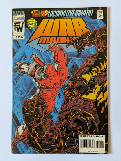 War Machine #14 Marvel Comic Book
