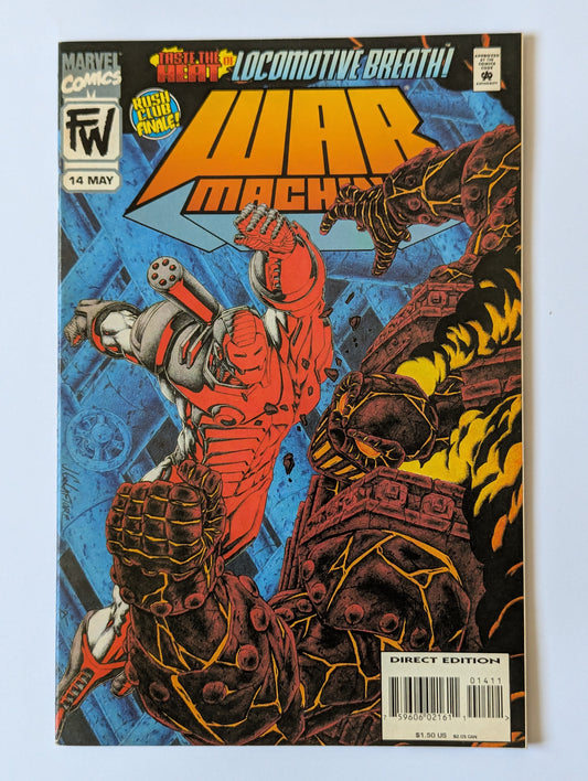 War Machine #14 Marvel Comic Book