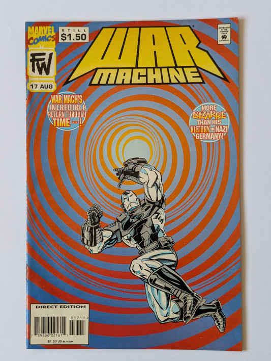War Machine #17 Marvel Comic Book