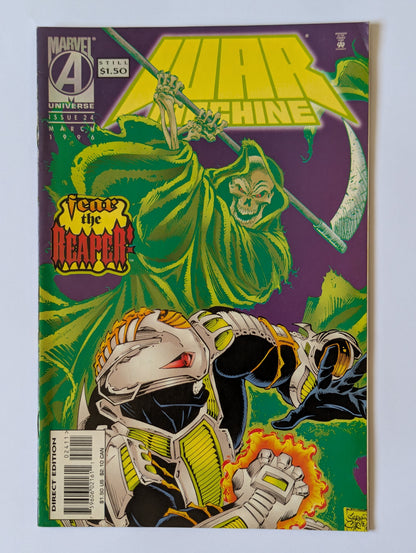 War Machine #24 Marvel Comic Book