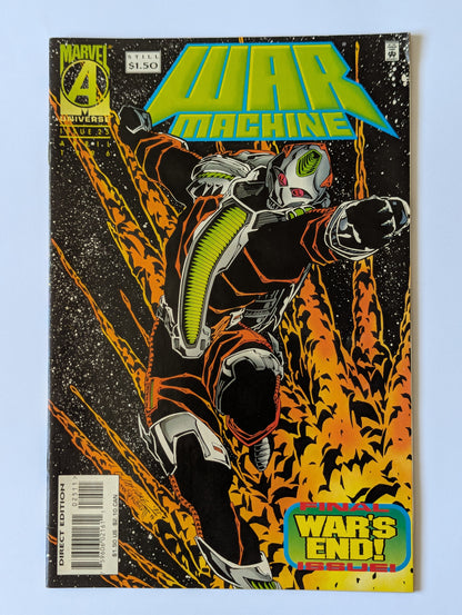 War Machine #25 Marvel Comic Book