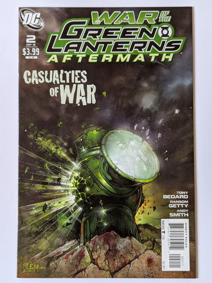 War of the Green Lanterns Aftermath #2 DC Comic Book