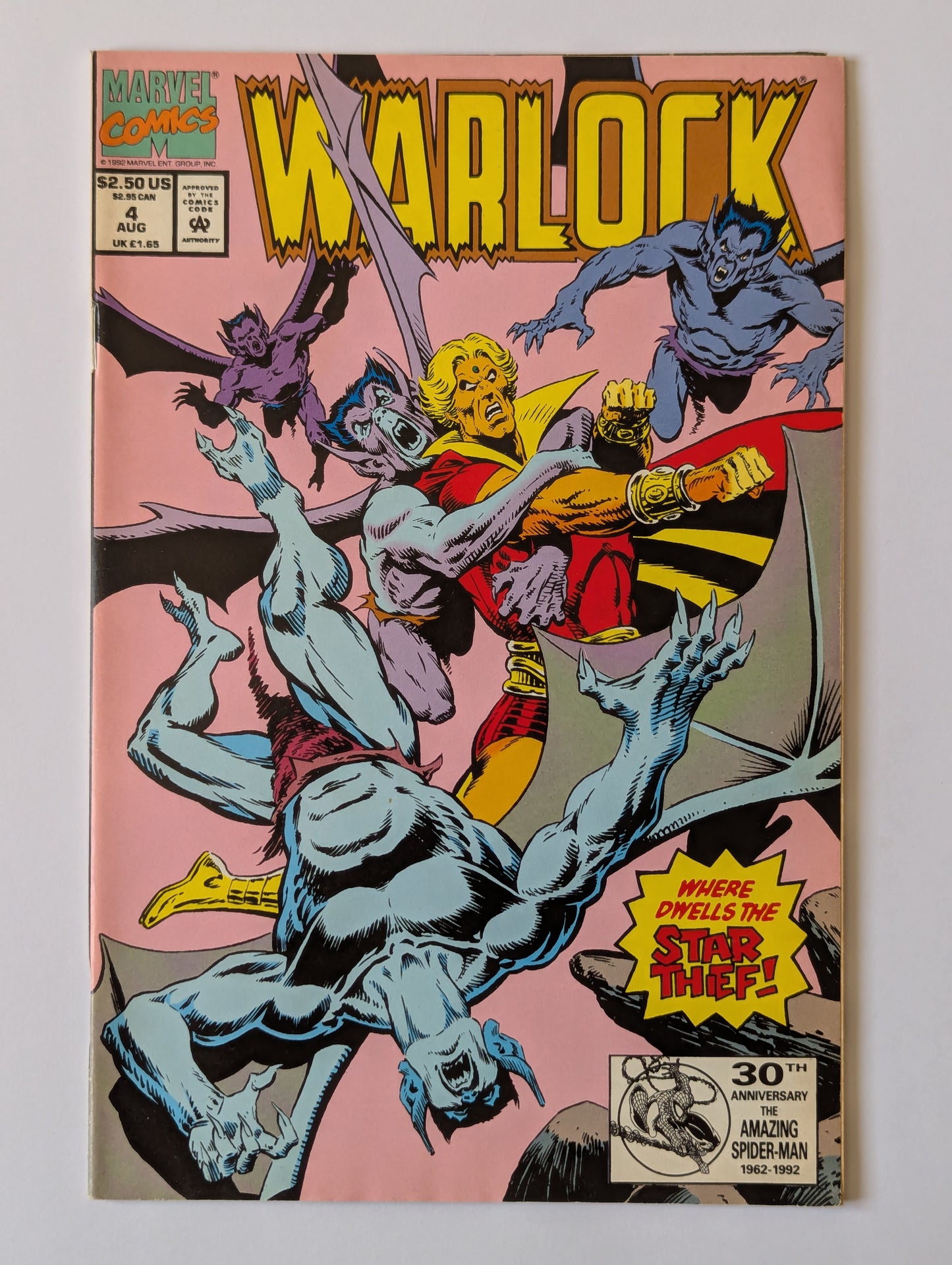 Warlock #4 Marvel Comic Book