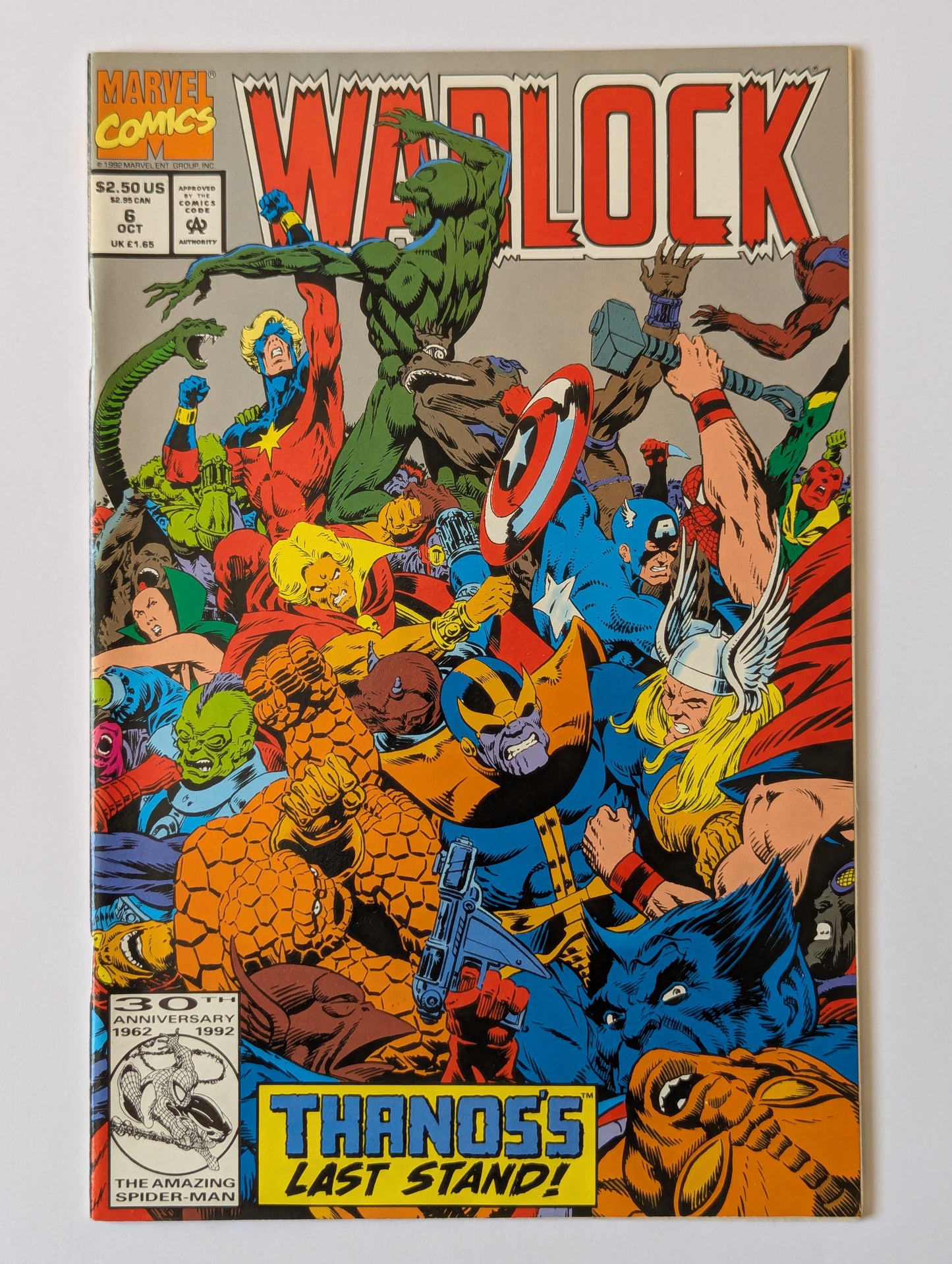 Warlock #6 Marvel Comic Book