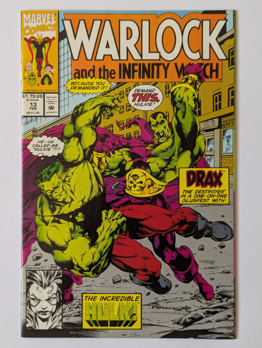Warlock and the Infinity Watch #13 Marvel Comic Book
