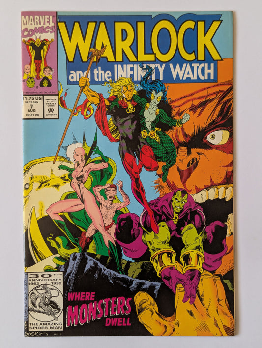 Warlock and the Infinity Watch #7 Marvel Comic Book