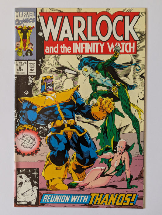 Warlock and the Infinity Watch #8 Marvel Comic Book