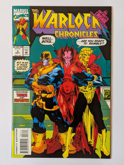 Warlock Chronicles #3 Marvel Comic Book