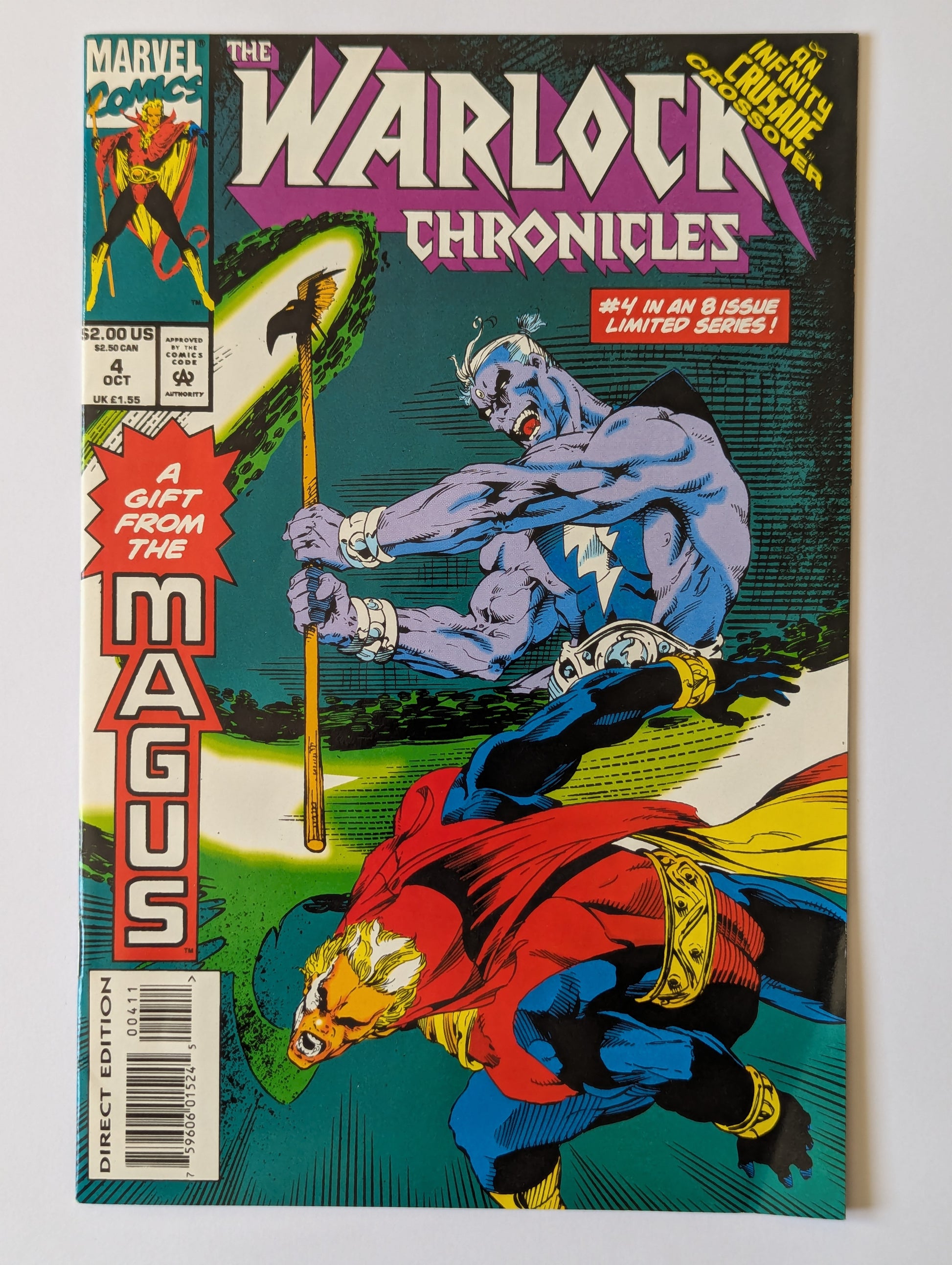 Warlock Chronicles #4 Marvel Comic Book