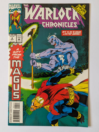 Warlock Chronicles #4 Marvel Comic Book