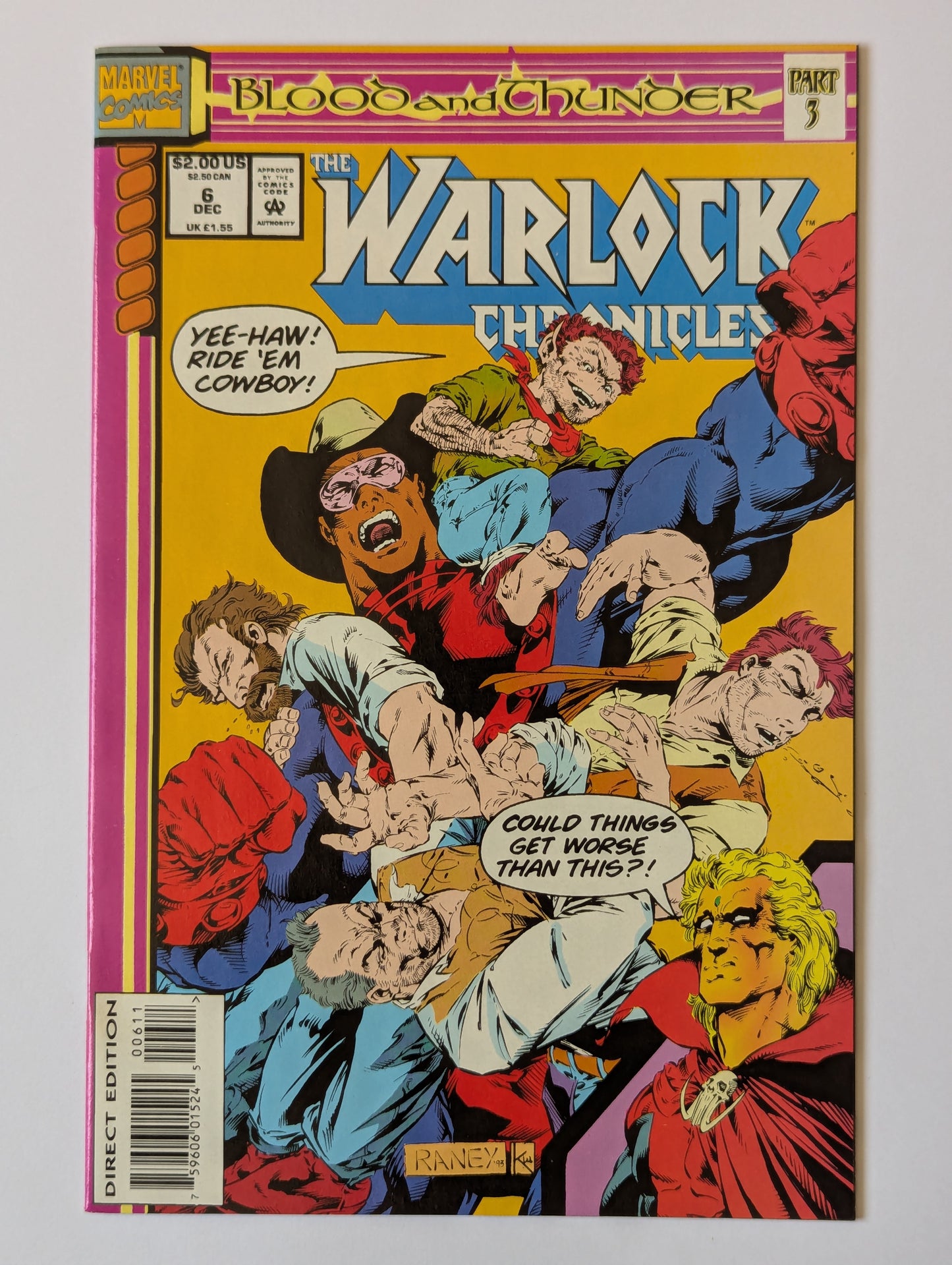 Warlock Chronicles #6 Marvel Comic Book