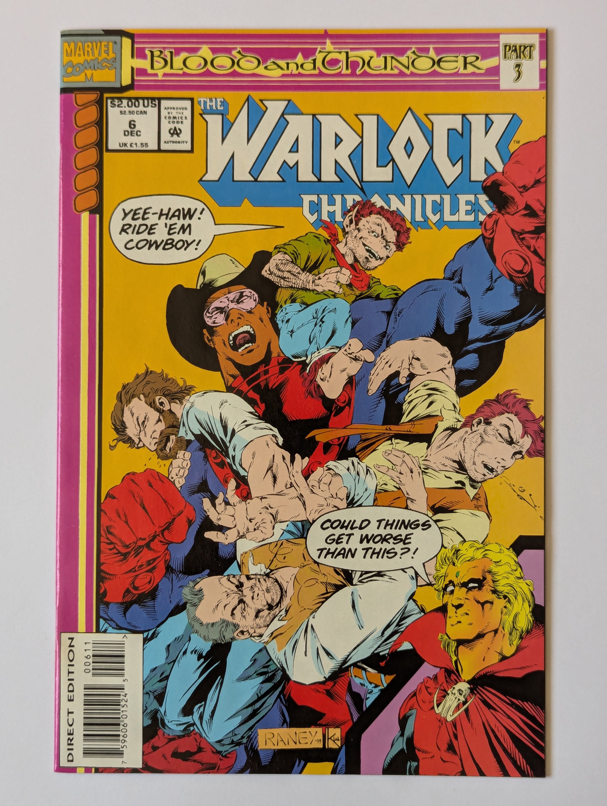 Warlock Chronicles #6 Marvel Comic Book
