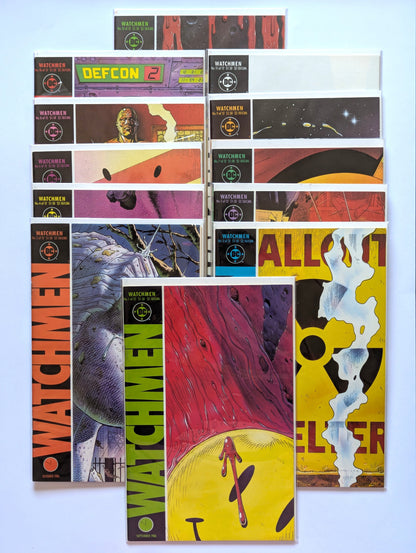 Watchmen #1-12 Complete DC Comic Book Series Set