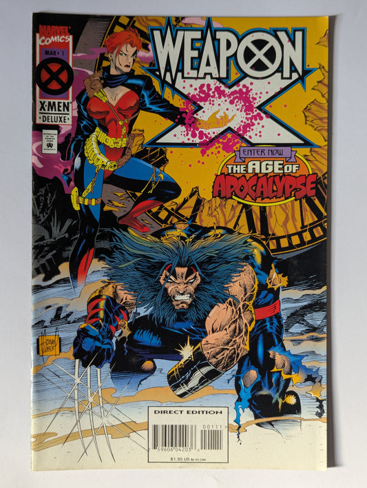 Weapon X #1 Marvel Comic Book