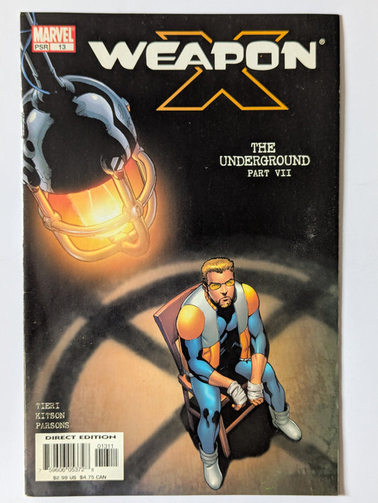 Weapon X #13 Marvel Comic Book