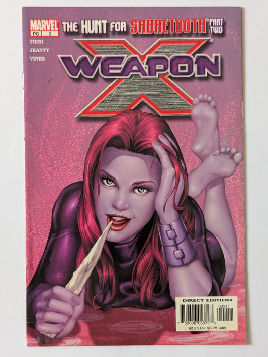 Weapon X #2 Marvel Comic Book