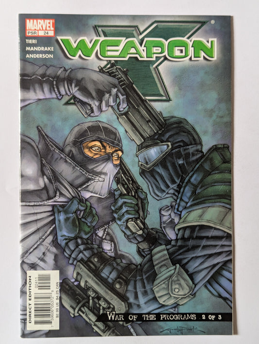 Weapon X #24 Marvel Comic Book