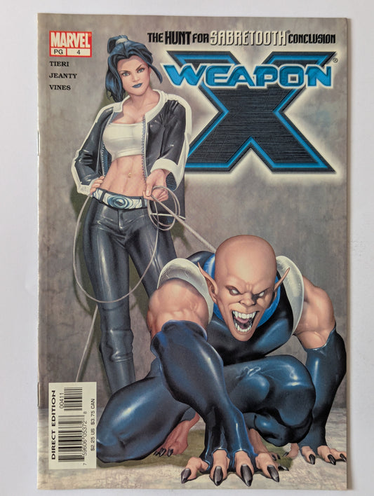 Weapon X #4 Marvel Comic Book
