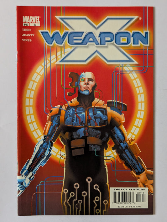Weapon X #5 Marvel Comic Book