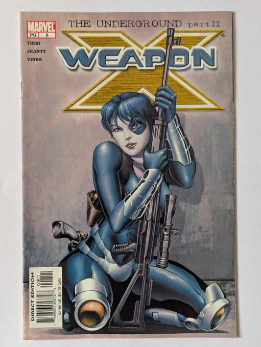 Weapon X #8 Marvel Comic Book