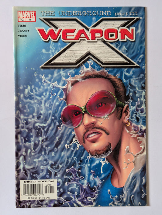 Weapon X #9 Marvel Comic Book