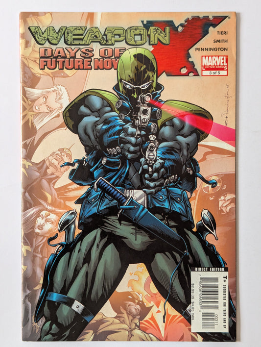 Weapon X Days of Future Now #3 Marvel Comic Book