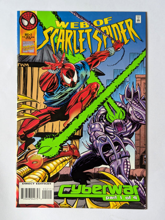 Web of Scarlet Spider #2 Marvel Comic Book