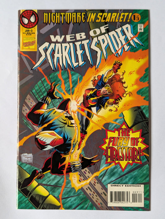 Web of Scarlet Spider #3 Marvel Comic Book