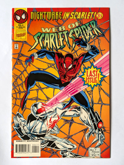 Web of Scarlet Spider #4 Marvel Comic Book