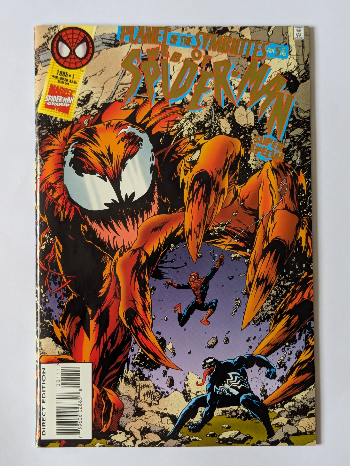 Web of Spider-Man Super Special #1 Marvel Comic Book
