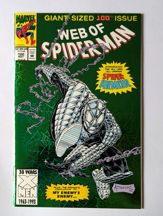 Web of Spider-Man #100 Marvel Comic Book