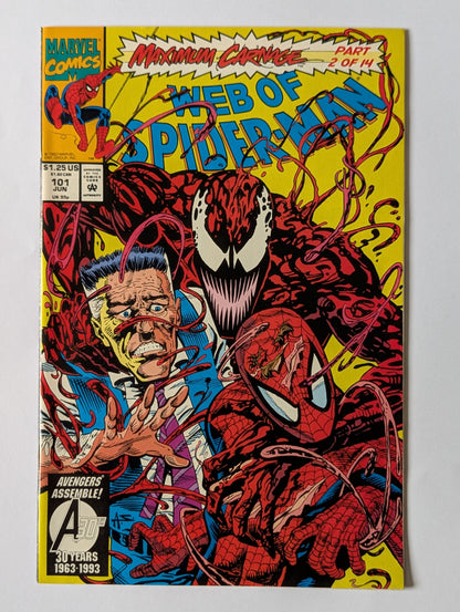 Web of Spider-Man #101 Marvel Comic Book