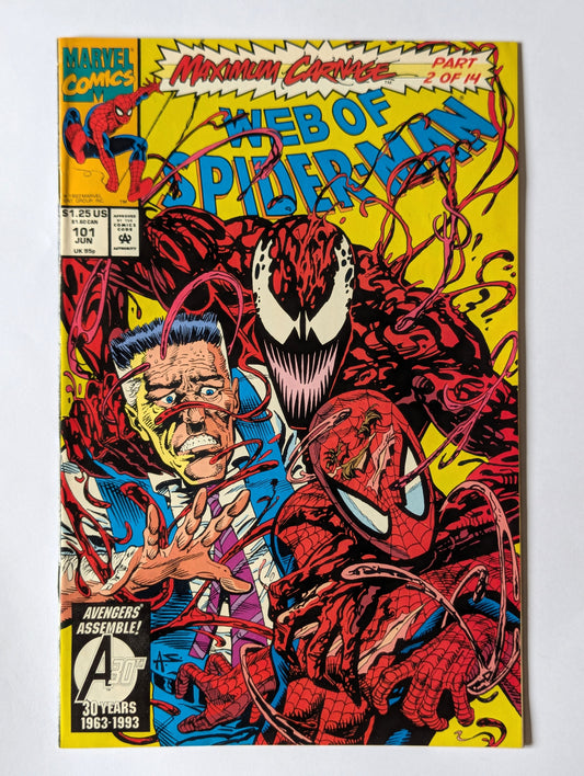 Web of Spider-Man #101 Marvel Comic Book