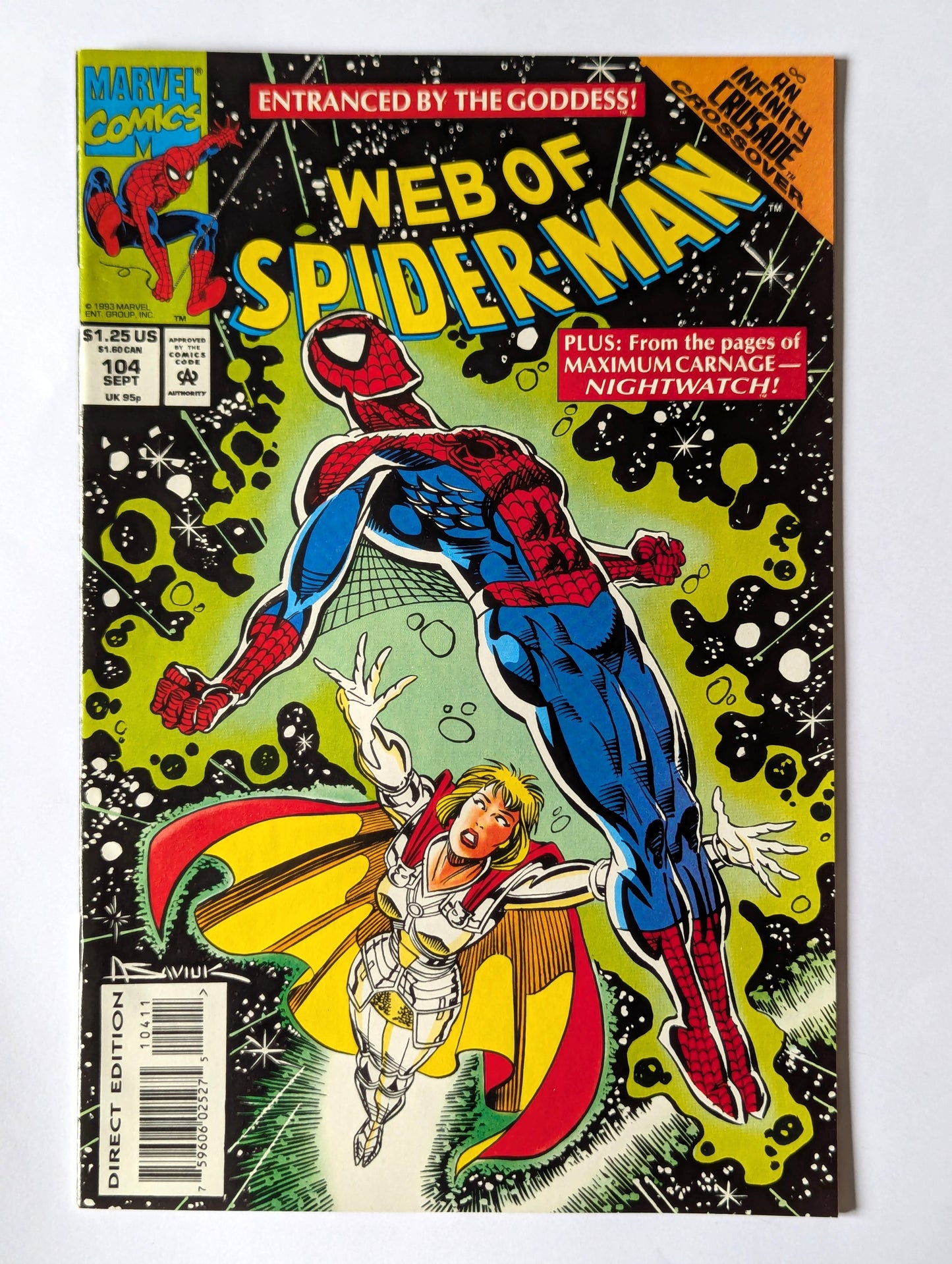Web of Spider-Man #104 Marvel Comic Book