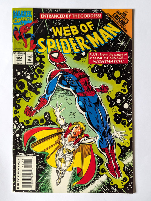 Web of Spider-Man #104 Marvel Comic Book