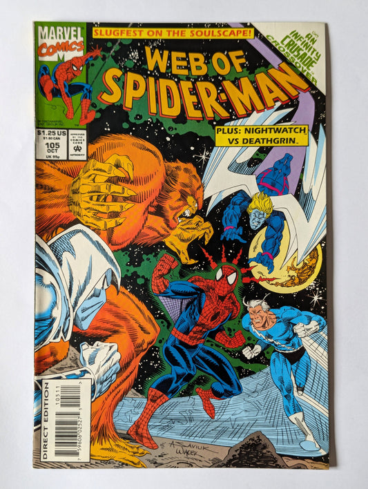 Web of Spider-Man #105 Marvel Comic Book