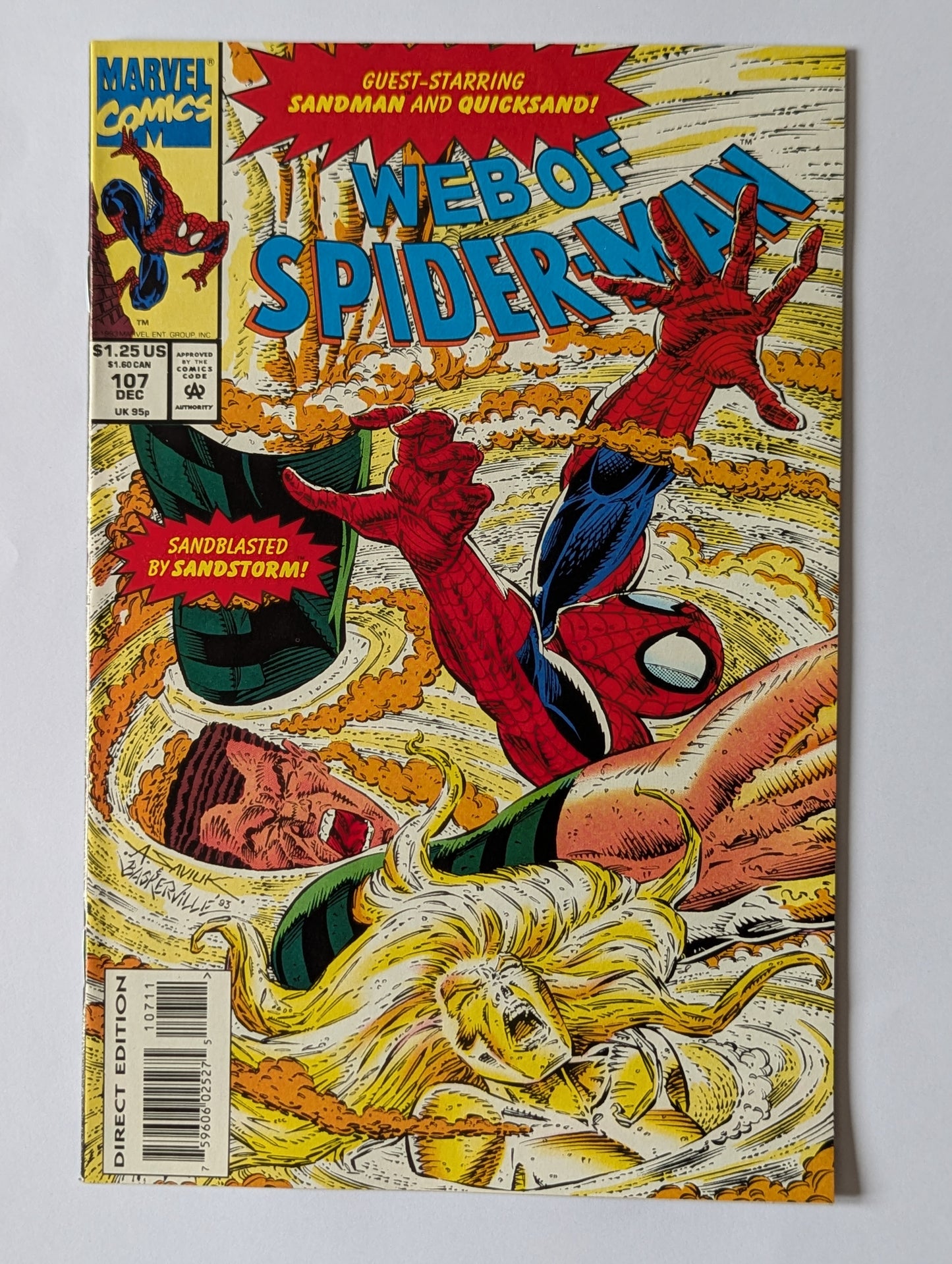 Web of Spider-Man #107 Marvel Comic Book