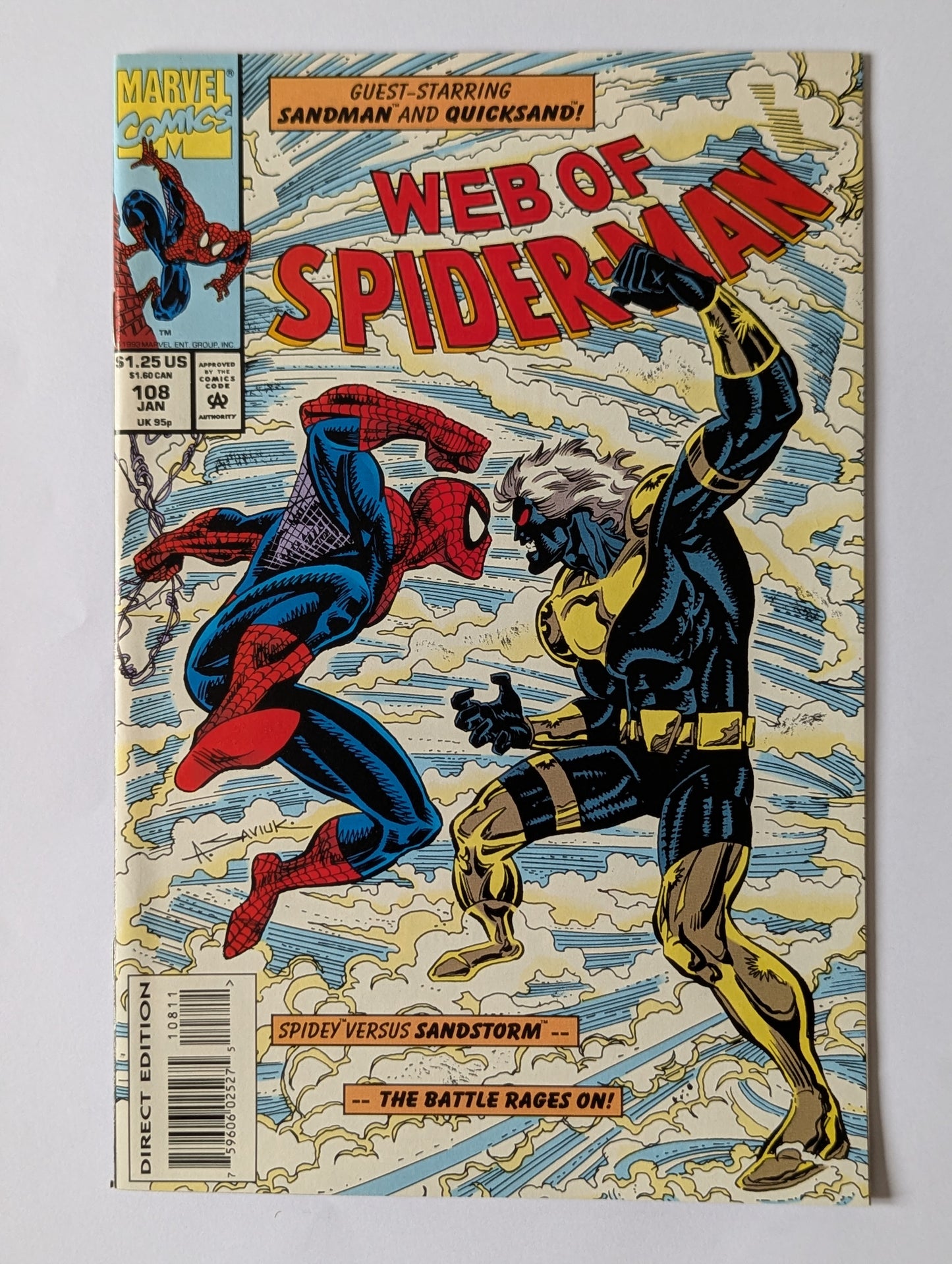 Web of Spider-Man #108 Marvel Comic Book