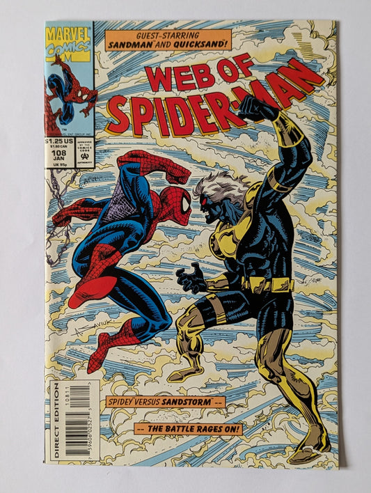 Web of Spider-Man #108 Marvel Comic Book