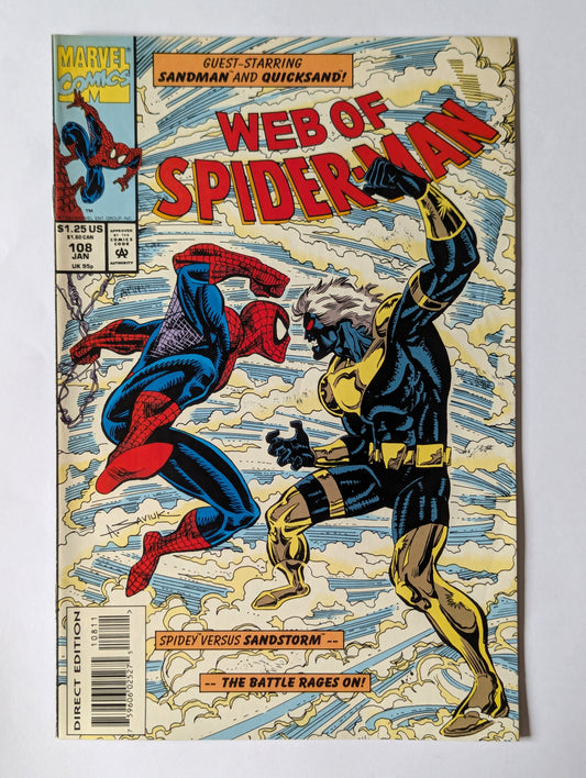 Web of Spider-Man #108 Marvel Comic Book