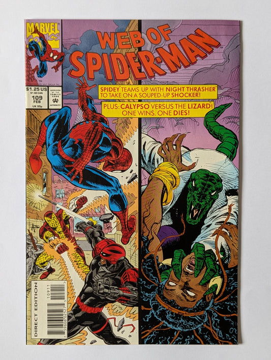 Web of Spider-Man #109 Marvel Comic Book