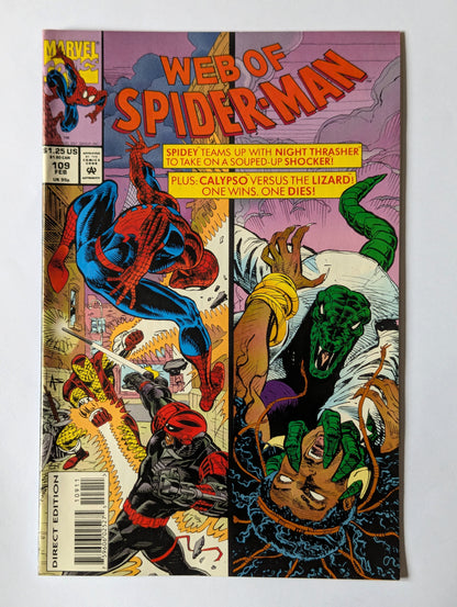 Web of Spider-Man #109 Marvel Comic Book