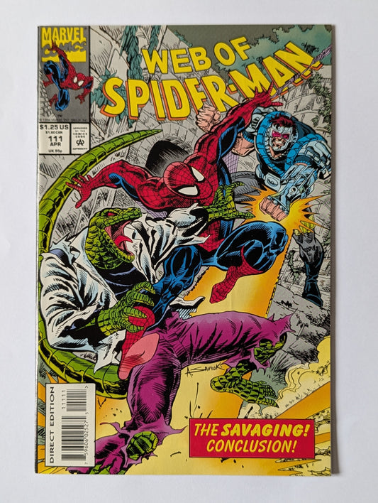 Web of Spider-Man #111 Marvel Comic Book