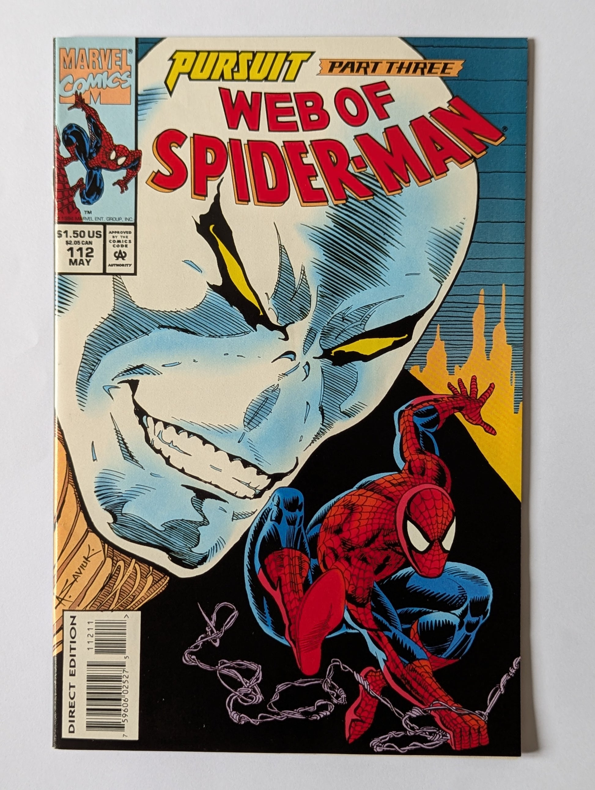 Web of Spider-Man #112 Marvel Comic Book